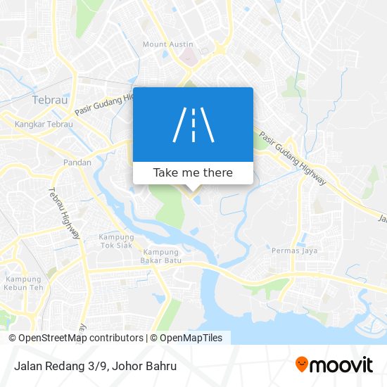 Jalan Redang 3/9 map