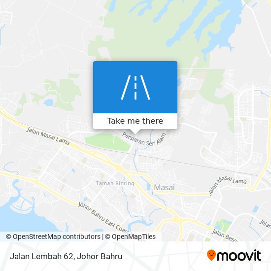 Jalan Lembah 62 map