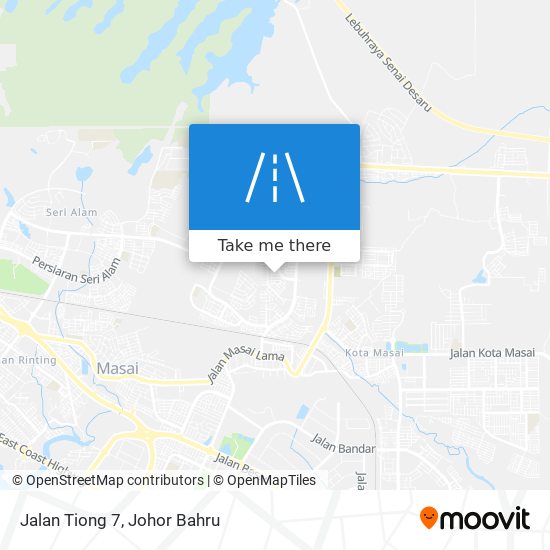 Jalan Tiong 7 map