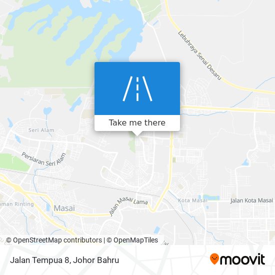 Jalan Tempua 8 map