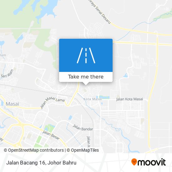 Jalan Bacang 16 map