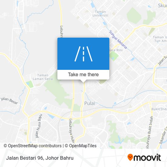 Jalan Bestari 96 map