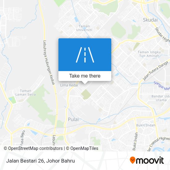 Jalan Bestari 26 map