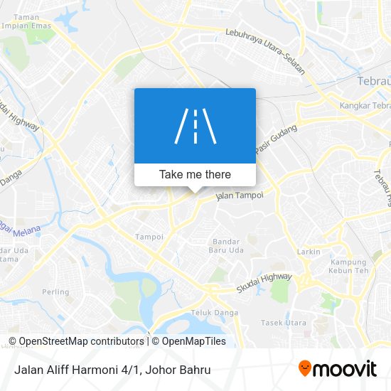 Jalan Aliff Harmoni 4/1 map