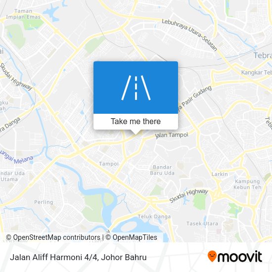 Jalan Aliff Harmoni 4/4 map