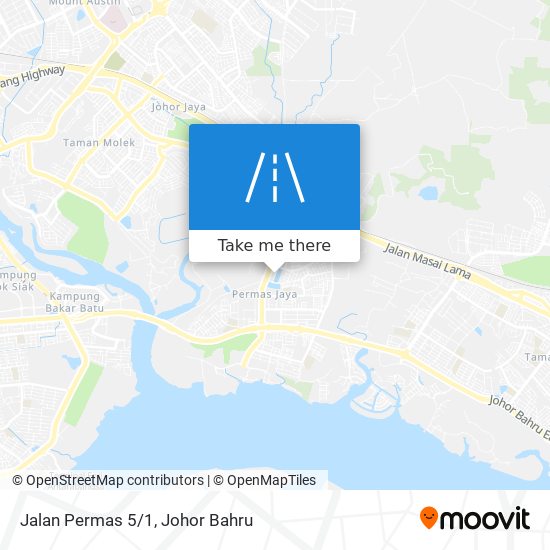 Jalan Permas 5/1 map