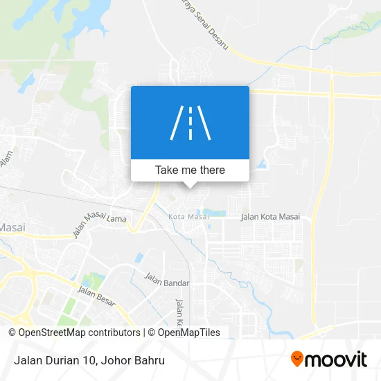 Jalan Durian 10 map