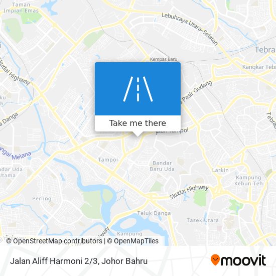 Jalan Aliff Harmoni 2/3 map