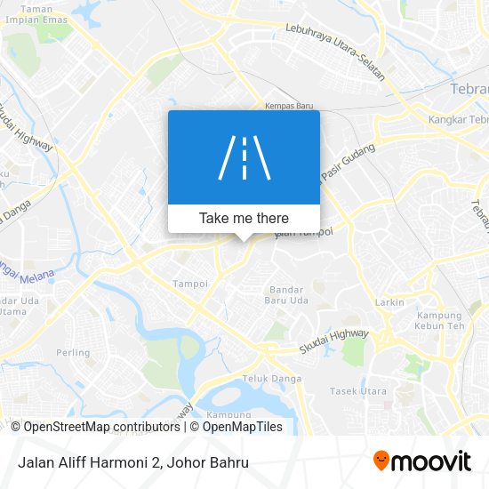 Jalan Aliff Harmoni 2 map