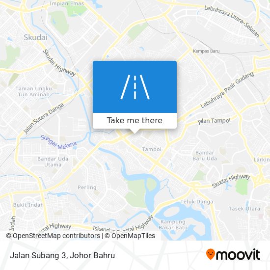 Jalan Subang 3 map