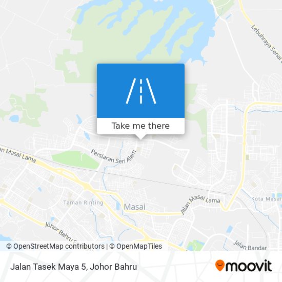 Jalan Tasek Maya 5 map