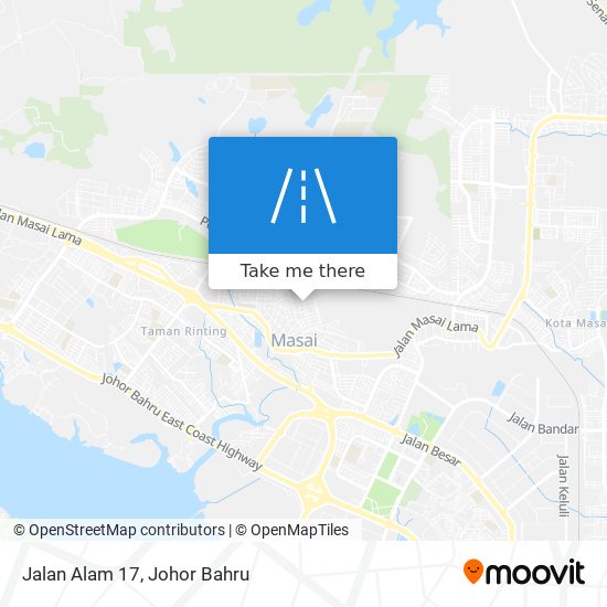 Jalan Alam 17 map