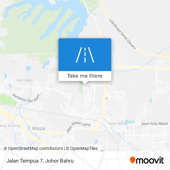 Jalan Tempua 7 map