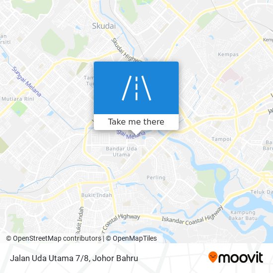 Jalan Uda Utama 7/8 map