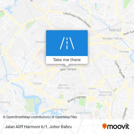 Jalan Aliff Harmoni 6/1 map