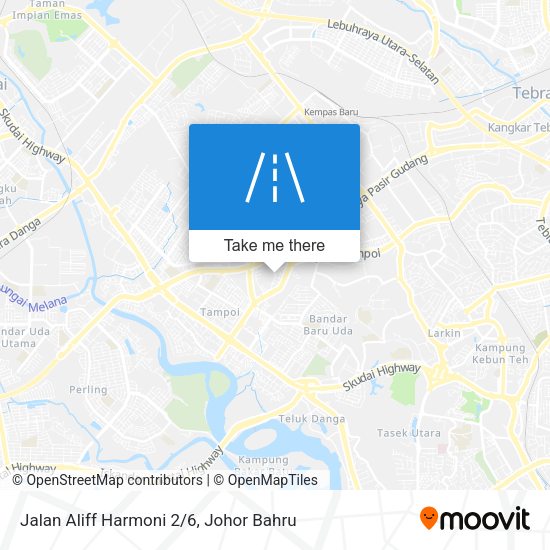 Jalan Aliff Harmoni 2/6 map