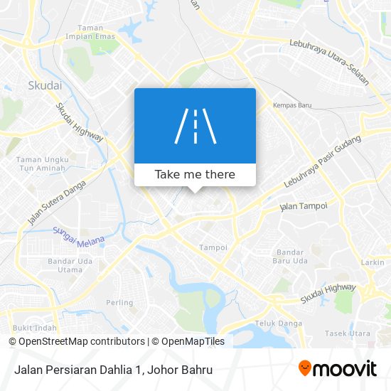 Jalan Persiaran Dahlia 1 map