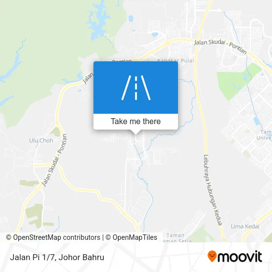 Jalan Pi 1/7 map