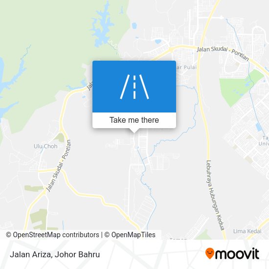 Jalan Ariza map