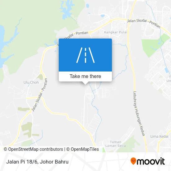 Jalan Pi 18/6 map