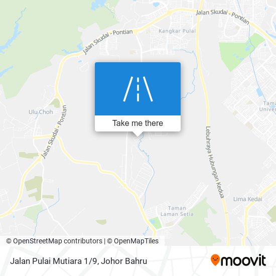 Jalan Pulai Mutiara 1/9 map