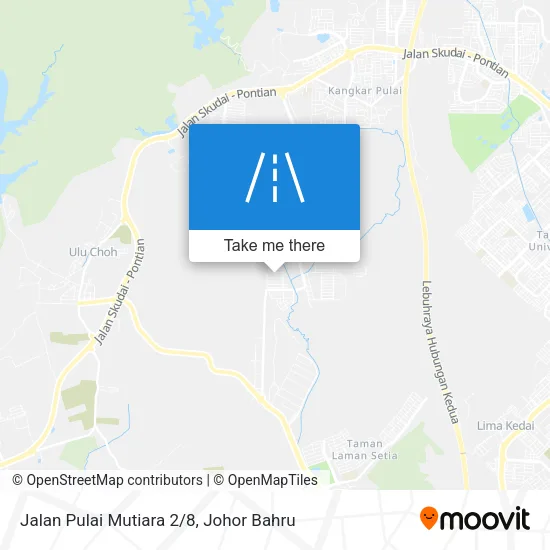 Jalan Pulai Mutiara 2/8 map
