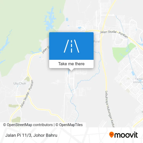 Jalan Pi 11/3 map