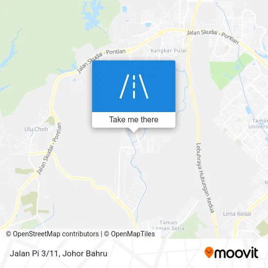 Jalan Pi 3/11 map