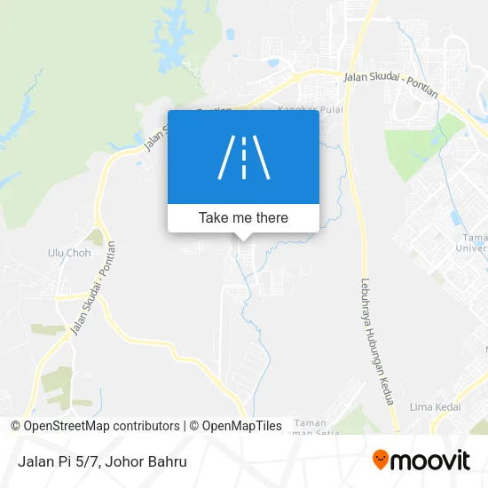 Jalan Pi 5/7 map
