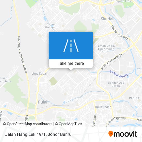 Jalan Hang Lekir 9/1 map