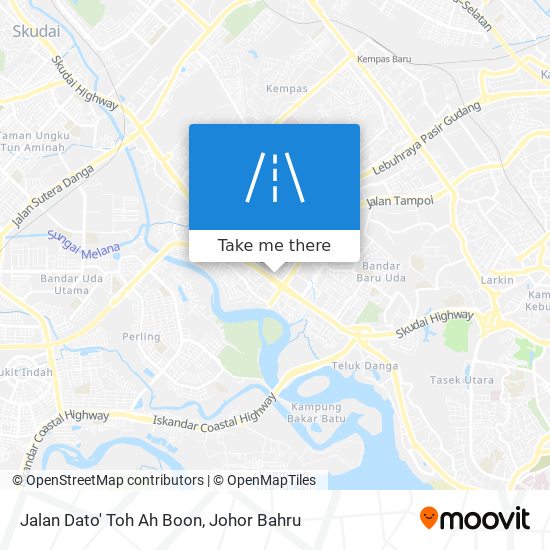 Jalan Dato' Toh Ah Boon map