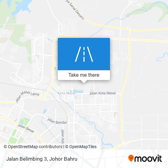 Jalan Belimbing 3 map