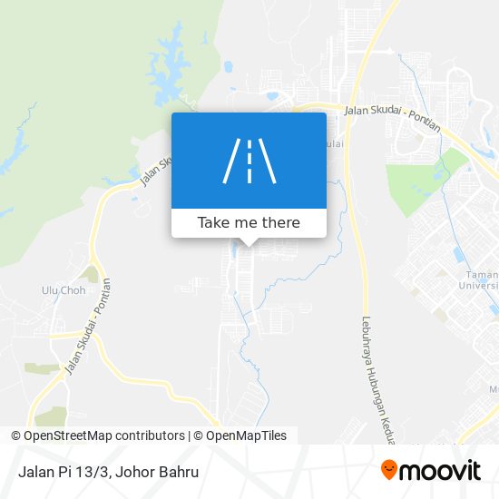 Jalan Pi 13/3 map