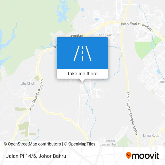 Jalan Pi 14/6 map