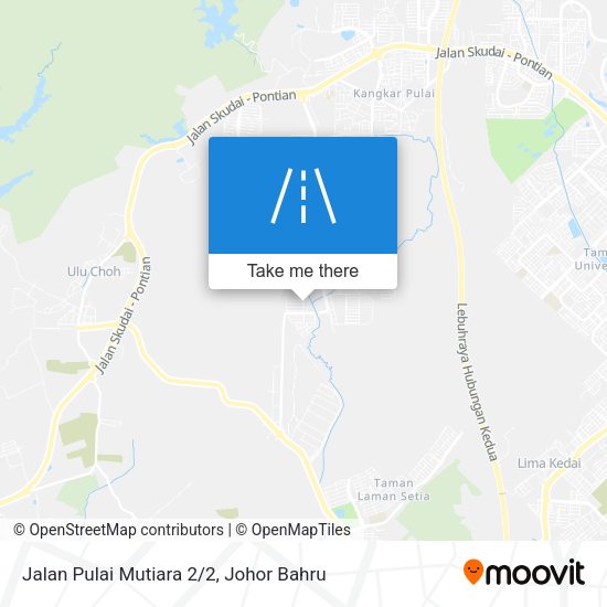 Jalan Pulai Mutiara 2/2 map