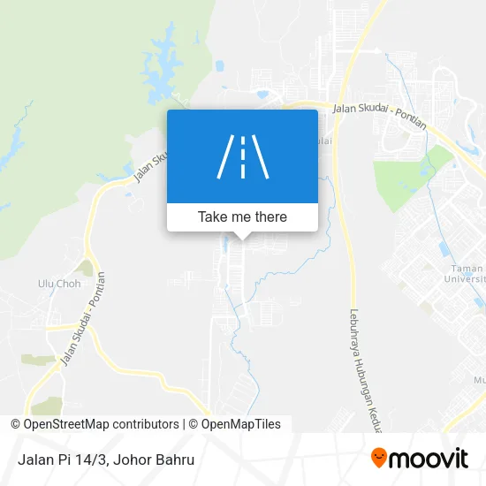 Jalan Pi 14/3 map