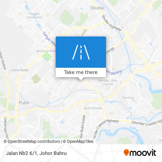 Jalan Nb2 6/1 map