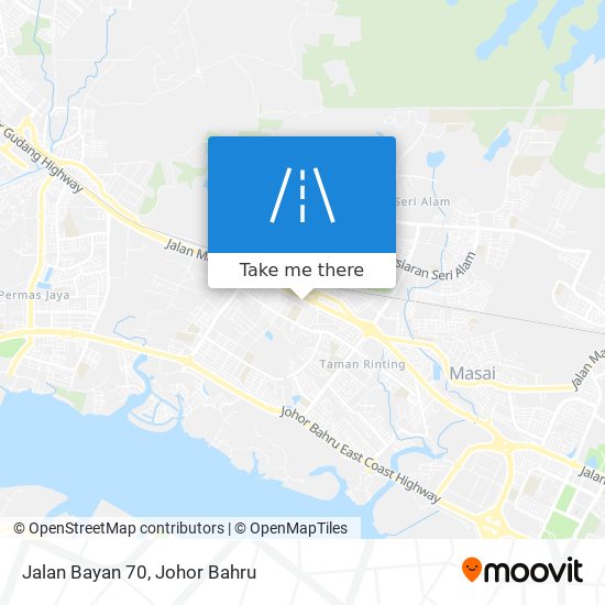 Jalan Bayan 70 map