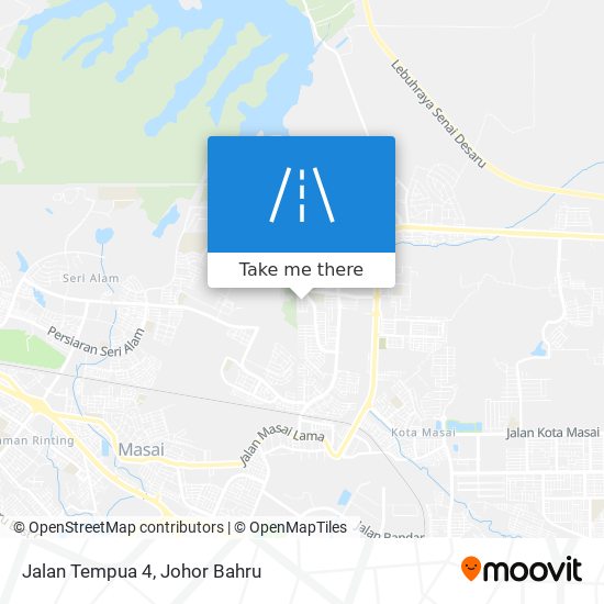 Jalan Tempua 4 map