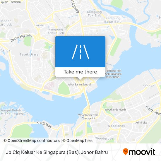 Jb Ciq Keluar Ke Singapura (Bas) map