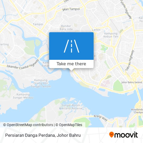 Persiaran Danga Perdana map