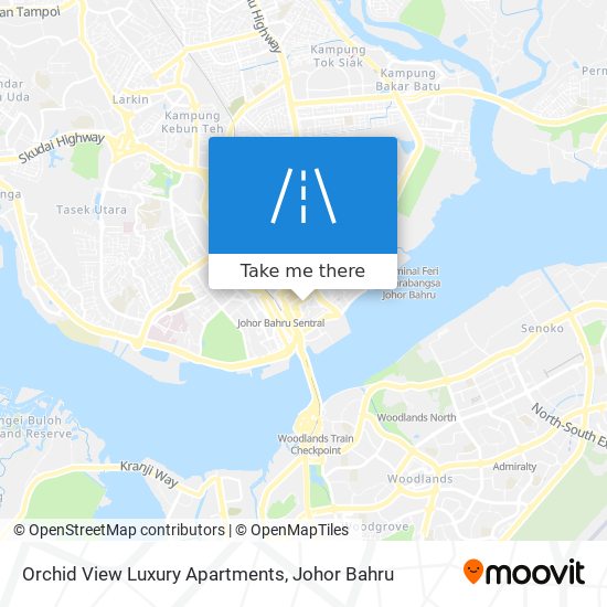 Orchid View Luxury Apartments map