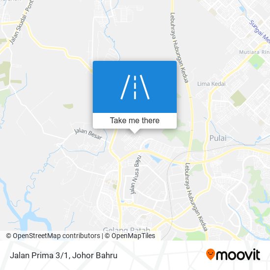 Jalan Prima 3/1 map