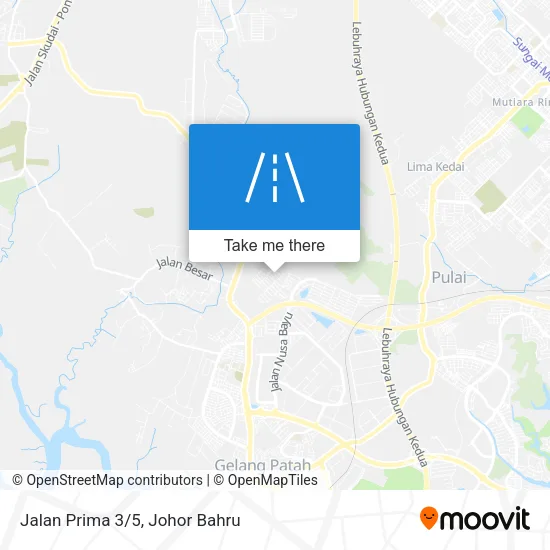 Jalan Prima 3/5 map