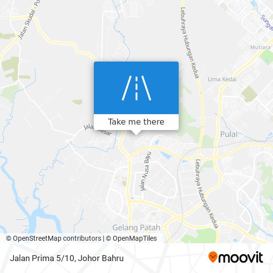 Jalan Prima 5/10 map