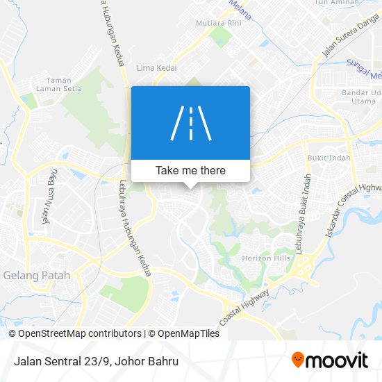 Jalan Sentral 23/9 map