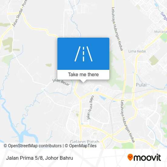Jalan Prima 5/8 map