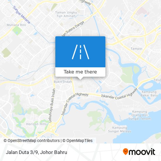 Jalan Duta 3/9 map