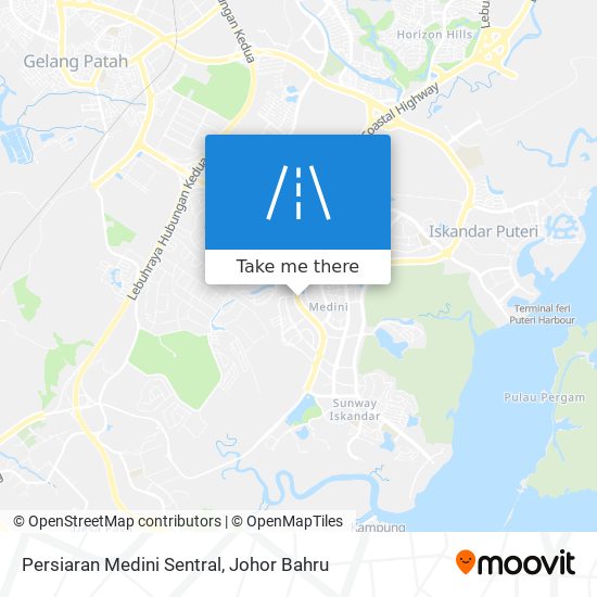 Persiaran Medini Sentral map