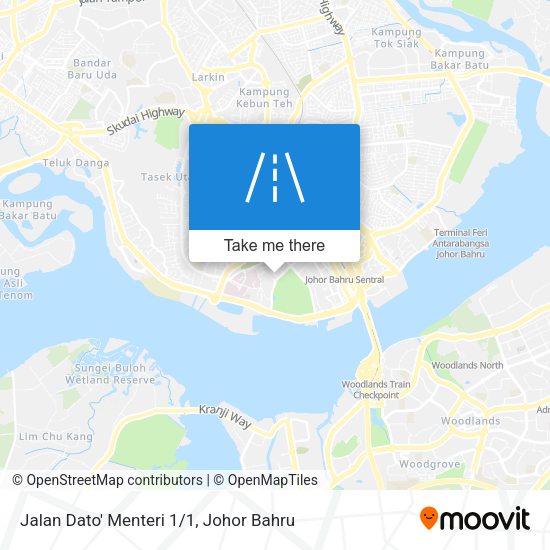 Jalan Dato' Menteri 1/1 map